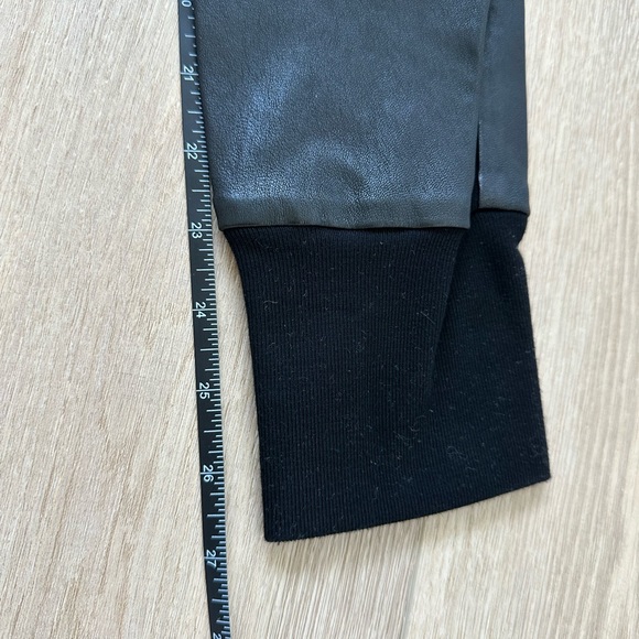 Vince Black Leather Leggings - Picture 7 of 8
